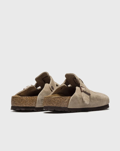 Zwarte suède pantoffels